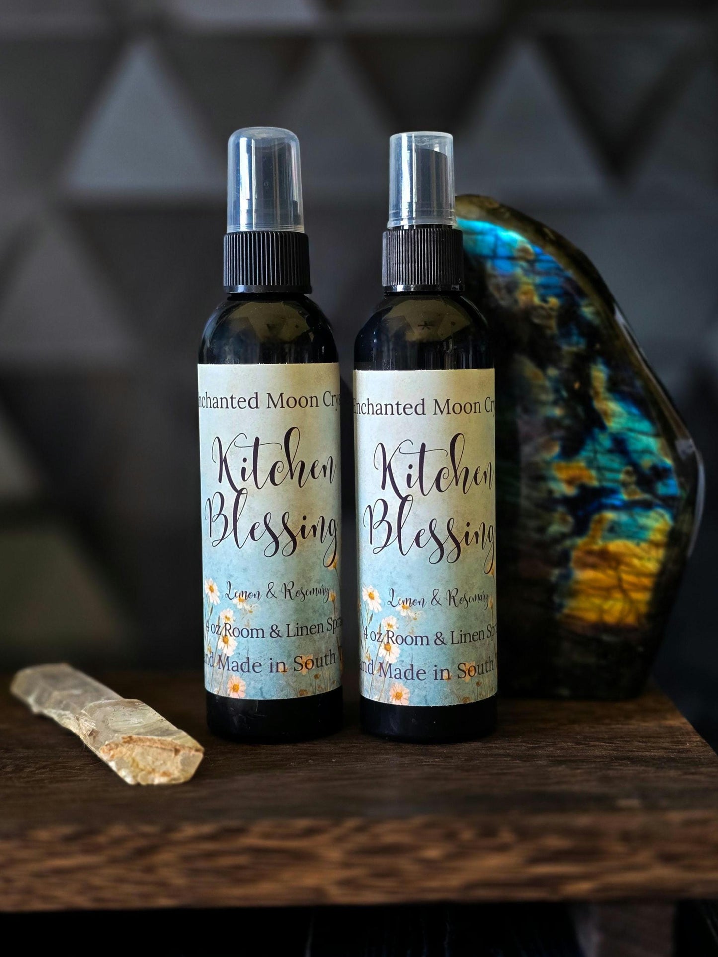 Kitchen Blessing Room and Linen Spray, Block Negativity, High Vibrational, Witchcraft Supplies, Spiritual Cleanse, Nature Witch, Hedge Witch