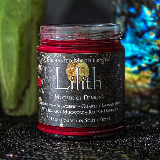 Lilith Ritual Spell Candle, Mother of Demons, Dark Goddess, Dark Feminine, Ancient History, Witchcraft Supplies, Sumerian Deity Invocation