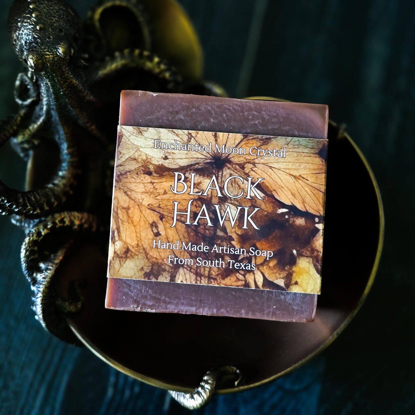 Black Hawk Soap, Handcrafted Artisan Soap, Ritual Bath Soap, Spiritual Cleanse, Spiritual Guidance, Witchcraft, Spiritual Wisdom, Hoodoo