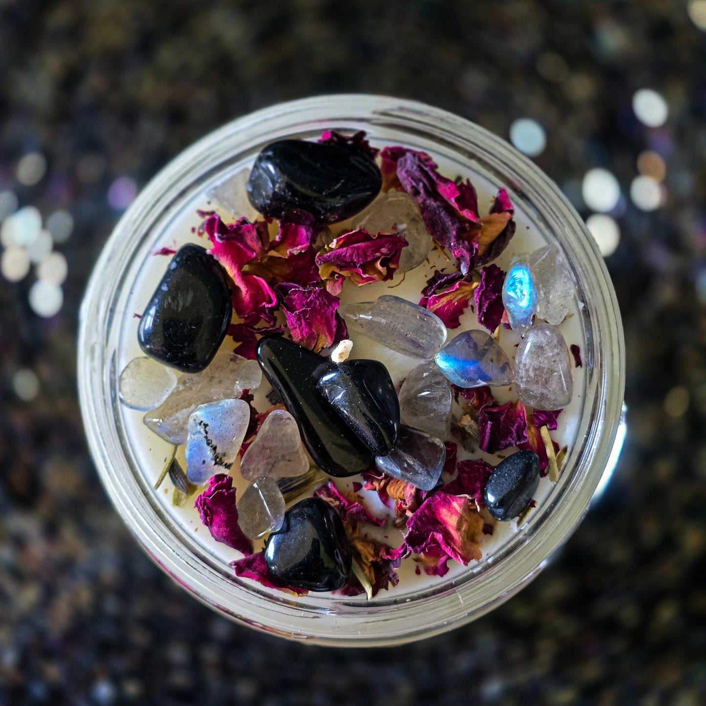 Evil Eye Candle, Spiritual Protection, Energy Cleanse, Banishing Spell, Healing Crystals, Remove Negative Energy, Block Spiritual Attacks