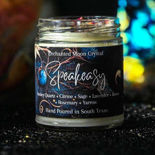 Speakeasy Candle, Limited Edition, Folk Magic, Generational Healing, Spiritual Guidance, Spirit Communication, Natural Candles, Ancestors