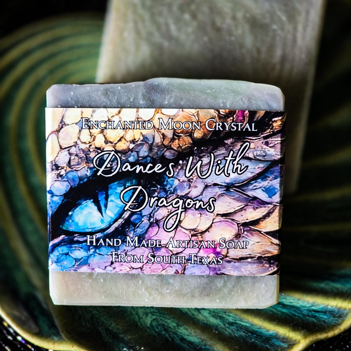 Dances With Dragons Sea Moss Soap, Handcrafted Artisan Soap, Ritual Bath, Soul Connections, Inner Child Healing, Dragon Spirit Guide