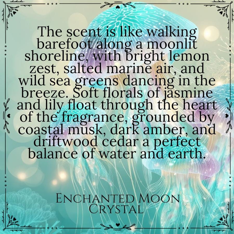 Moon Water Sea Moss Soap, Handcrafted Artisan Soap, Ritual Bath, Spiritual Cleanse, Water Witch, Witchcraft Soap, Moon bath ritual