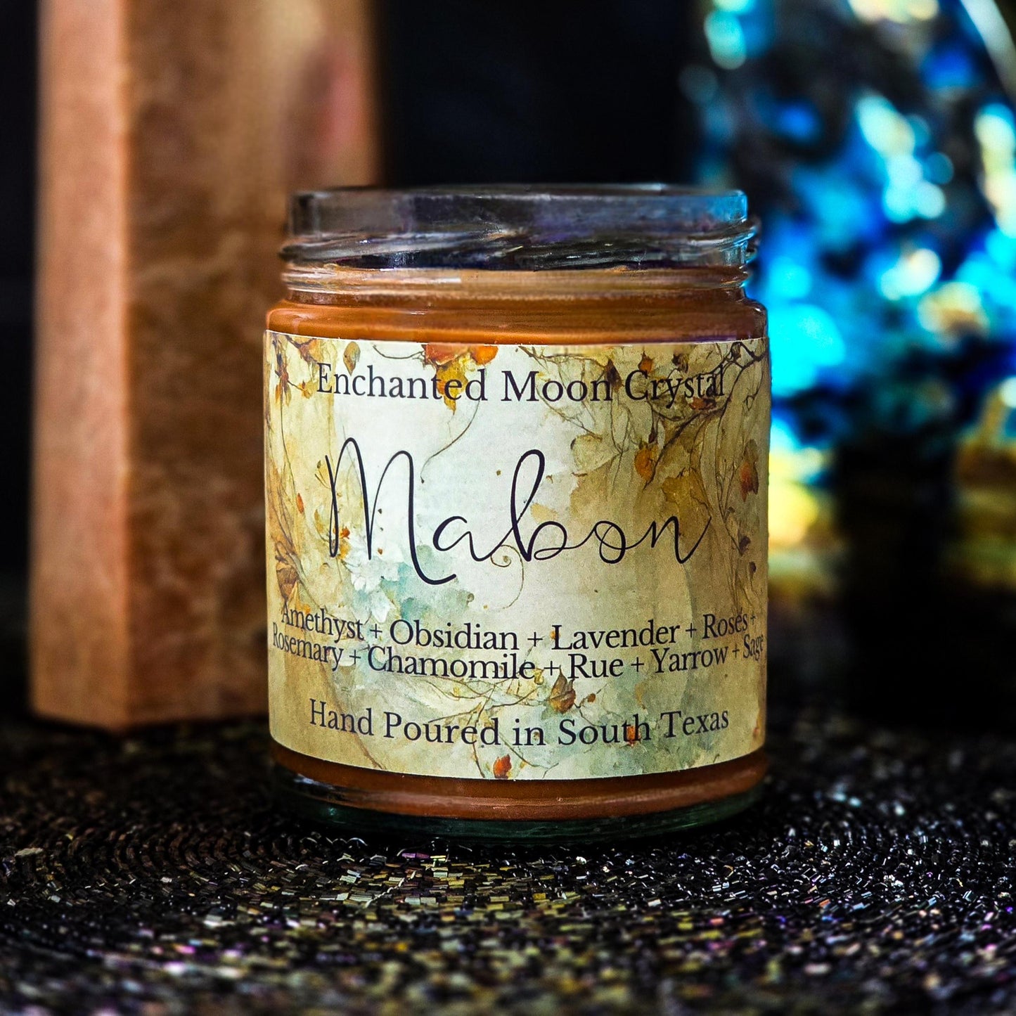 Mabon Candle, Fall Sabbat Ritual Candle, Spiritual Candles, Witchcraft Supplies, Fall Candles, Harvest Ritual, Fall Altar Candle