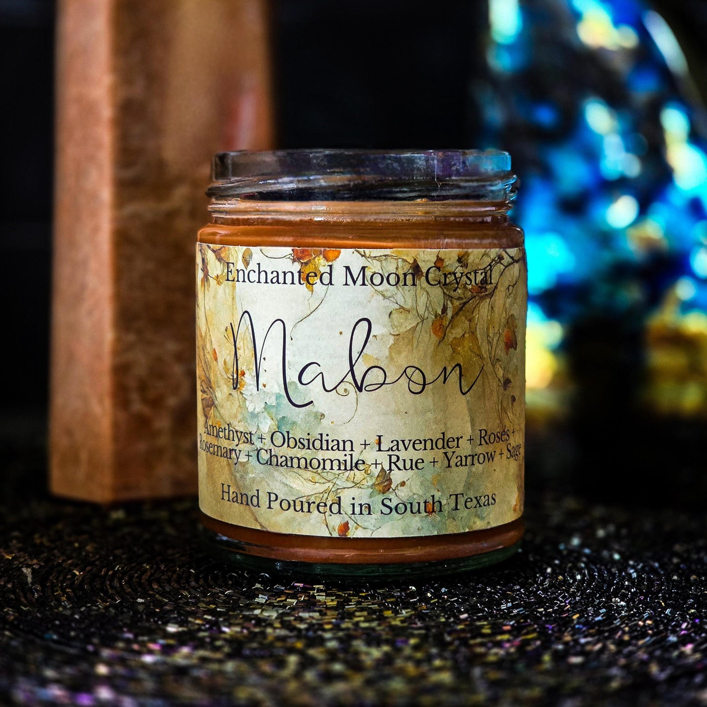 Mabon Candle, Fall Sabbat Ritual Candle, Spiritual Candles, Witchcraft Supplies, Fall Candles, Harvest Ritual, Fall Altar Candle