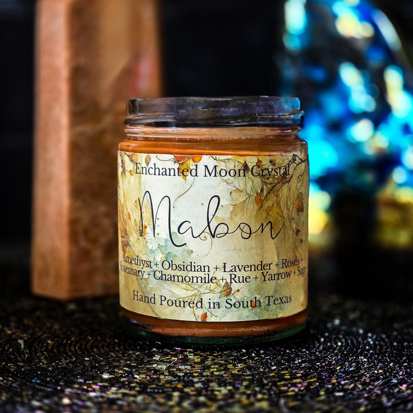 Mabon Candle, Fall Sabbat Ritual Candle, Spiritual Candles, Witchcraft Supplies, Fall Candles, Harvest Ritual, Fall Altar Candle