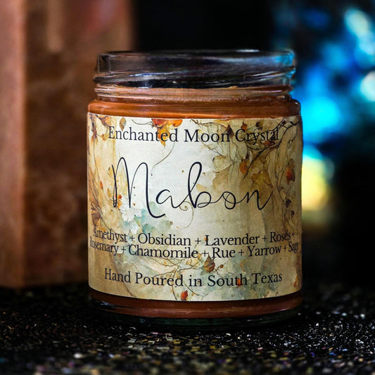 Mabon Candle, Fall Sabbat Ritual Candle, Spiritual Candles, Witchcraft Supplies, Fall Candles, Harvest Ritual, Fall Altar Candle