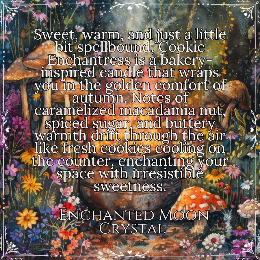Cookie Enchantress, Carmalized Macadamia Nut Candle