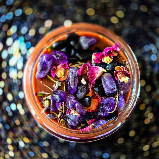 Golden Harvest Candle, Autumn Ritual, Fall Altar Decor, Witchcraft Supplies, Harvest Spice, Autumn Vibes