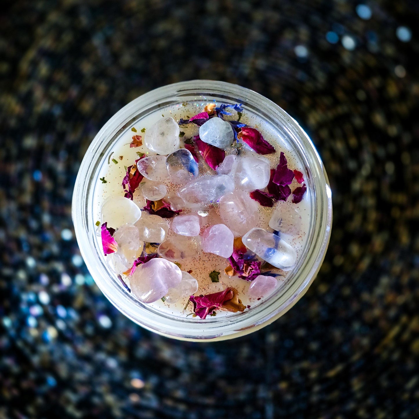 Frosted Aurora Glow Candle