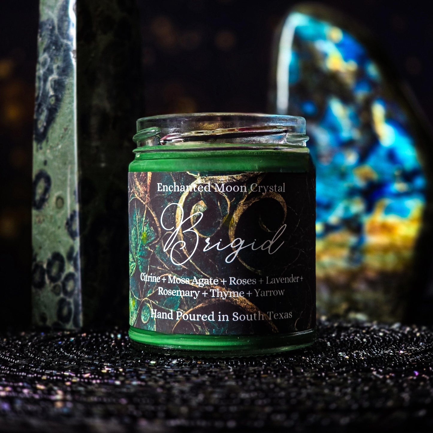 Brigid Celtic Goddess Candle