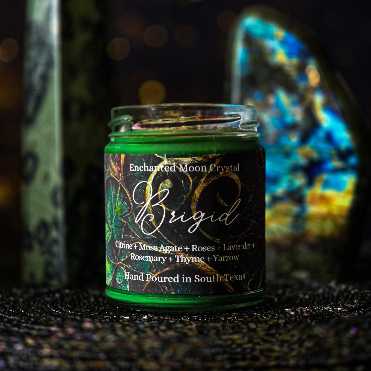 Brigid Celtic Goddess Candle