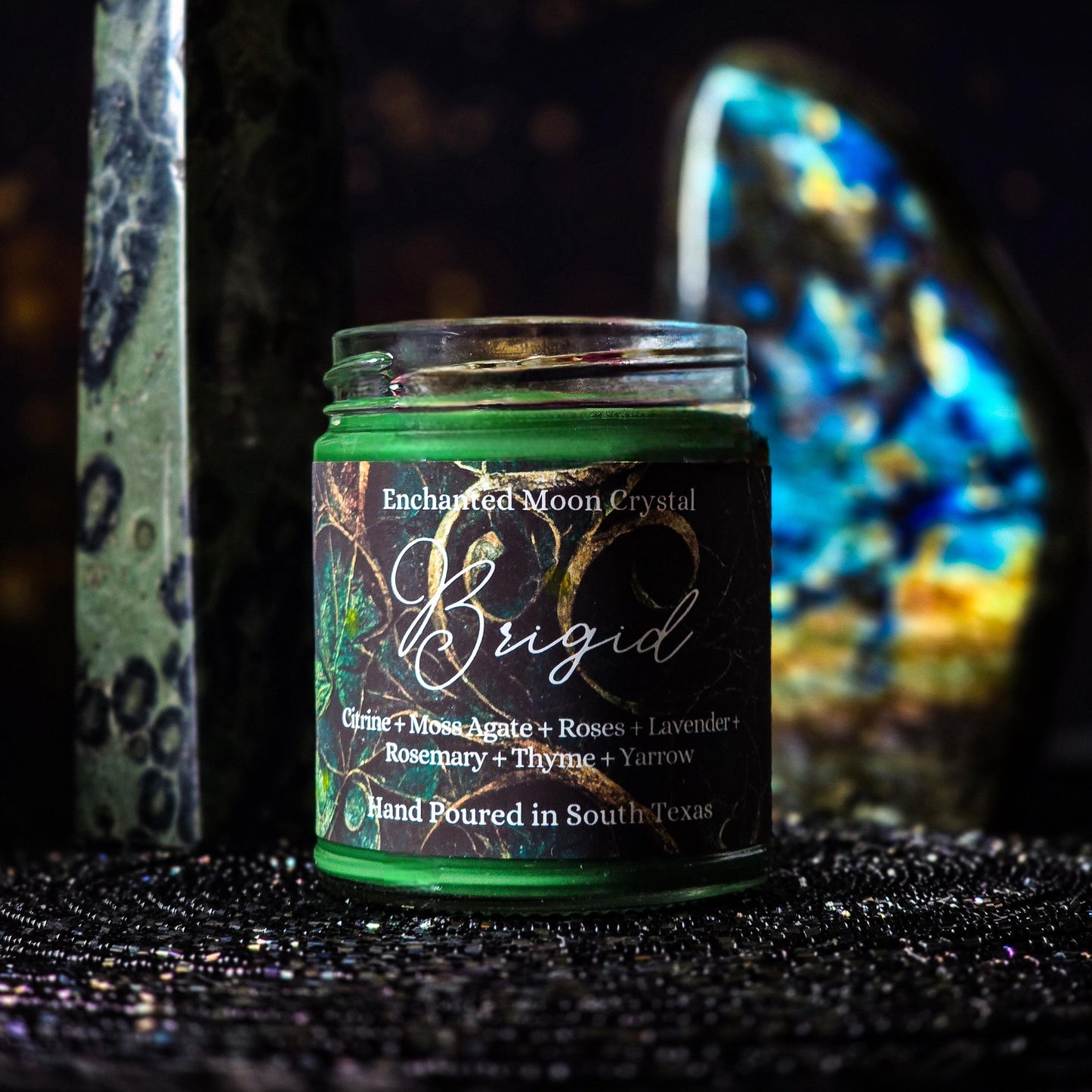Brigid Celtic Goddess Candle