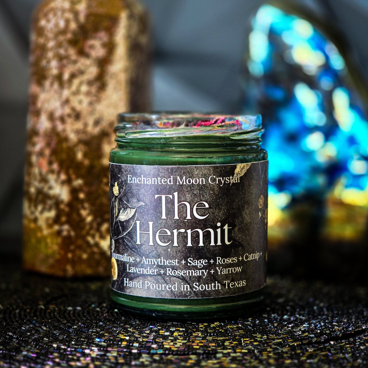 The Hermit Candle, Archetype, Esoteric Study, Reflection, Spiritual Wisdom, Inner Guidance, Occultism, Introspective, Self Awareness, Stoic