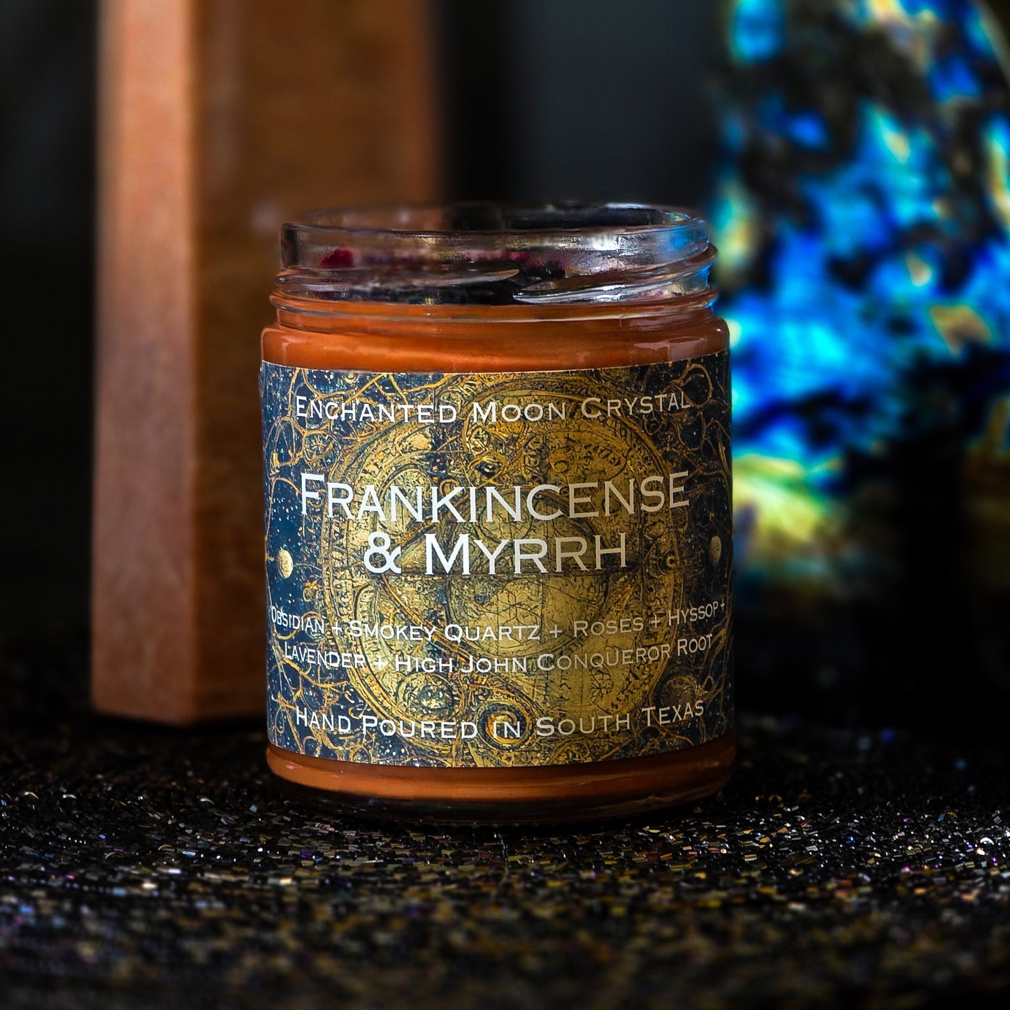 Frankincense & Myrrh Candle, Spiritual Cleanse, Protection, Healing Energy, Spiritual Guidance, Calming Aromatherapy, Meditation, Ritual