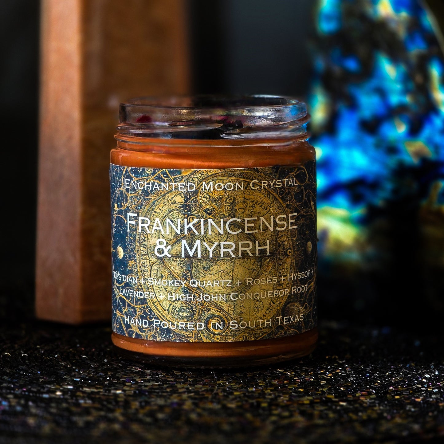 Frankincense & Myrrh Candle, Spiritual Cleanse, Protection, Healing Energy, Spiritual Guidance, Calming Aromatherapy, Meditation, Ritual