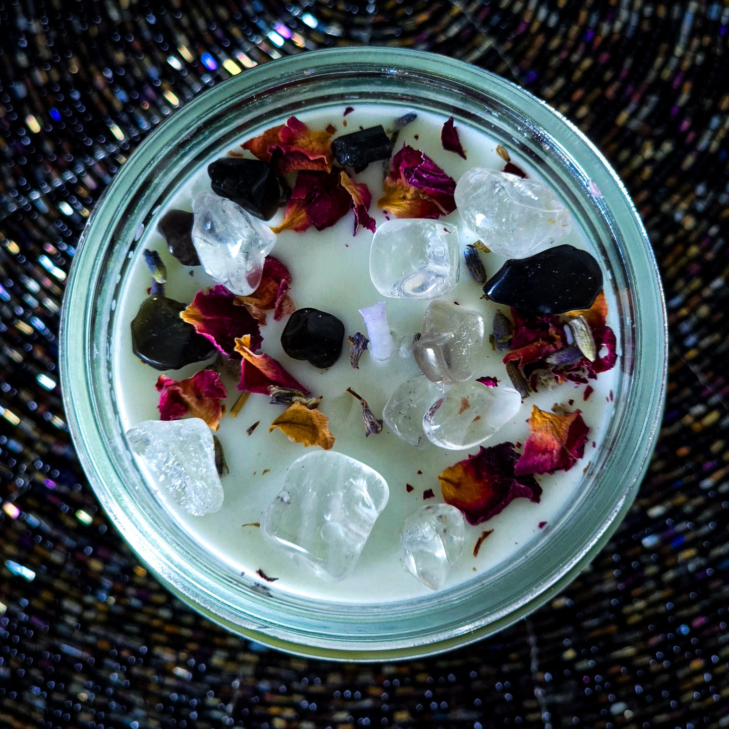 Aura Cleanse Candle, Spiritual Candles, Heart Centered, Handmade Gift, Heart Chakra, Clear Attachments, Remove Blocks, Aura Repair, Clarity