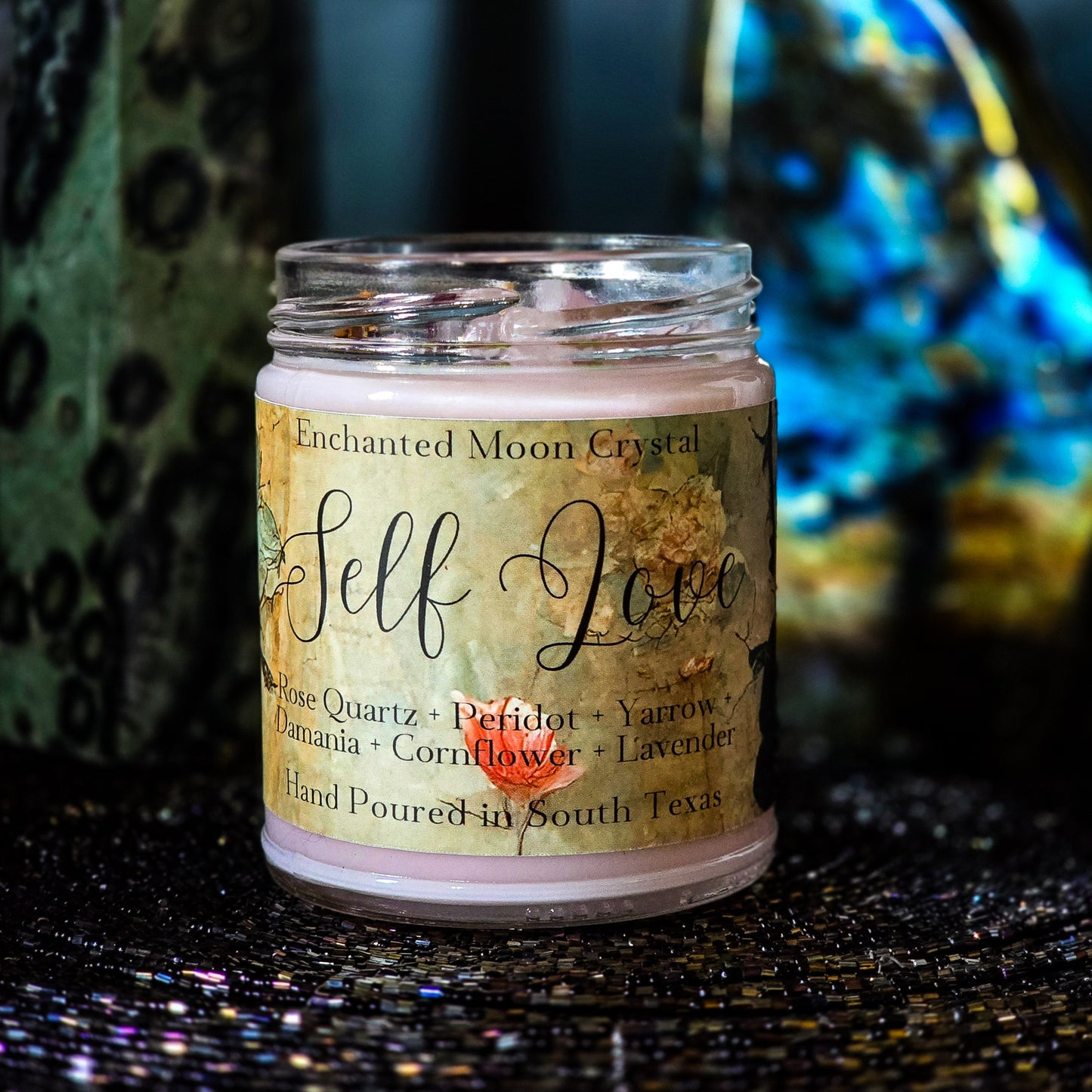 Self Love Candle, Self Confidence, Self Care, Divine Feminine, Empath Healing, Positive Energy, Higher Self, Spiritual Wisdom, Inner Peace