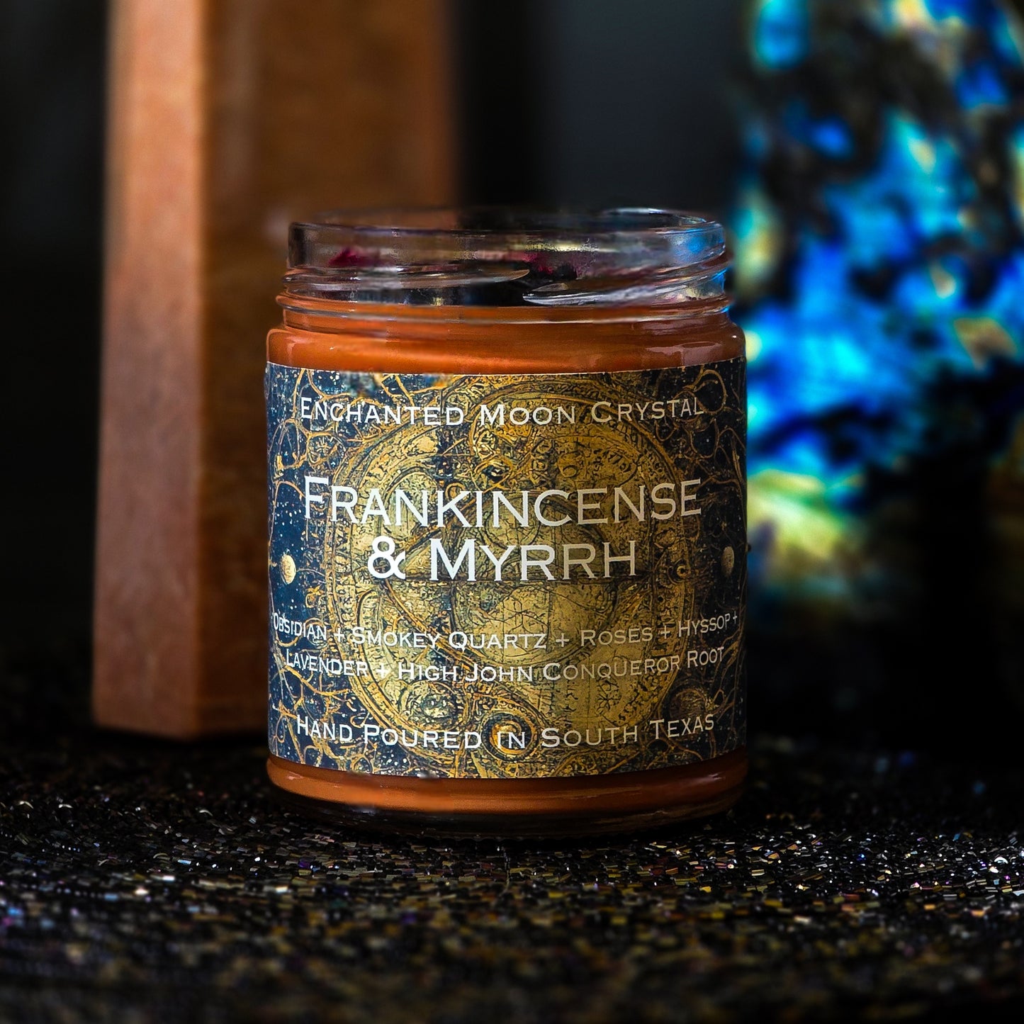 Frankincense & Myrrh Candle, Spiritual Cleanse, Protection, Healing Energy, Spiritual Guidance, Calming Aromatherapy, Meditation, Ritual