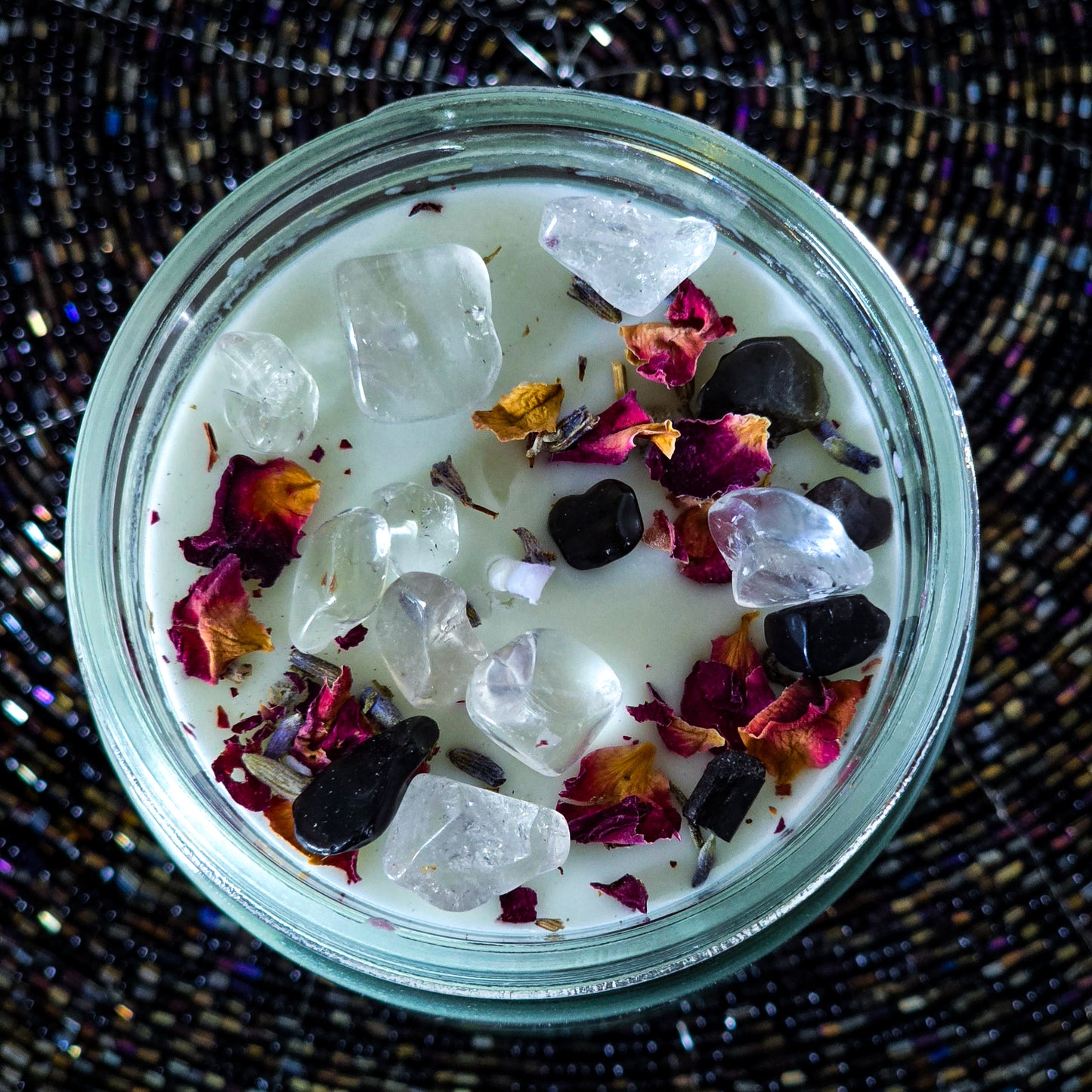 Aura Cleanse Candle, Spiritual Candles, Heart Centered, Handmade Gift, Heart Chakra, Clear Attachments, Remove Blocks, Aura Repair, Clarity