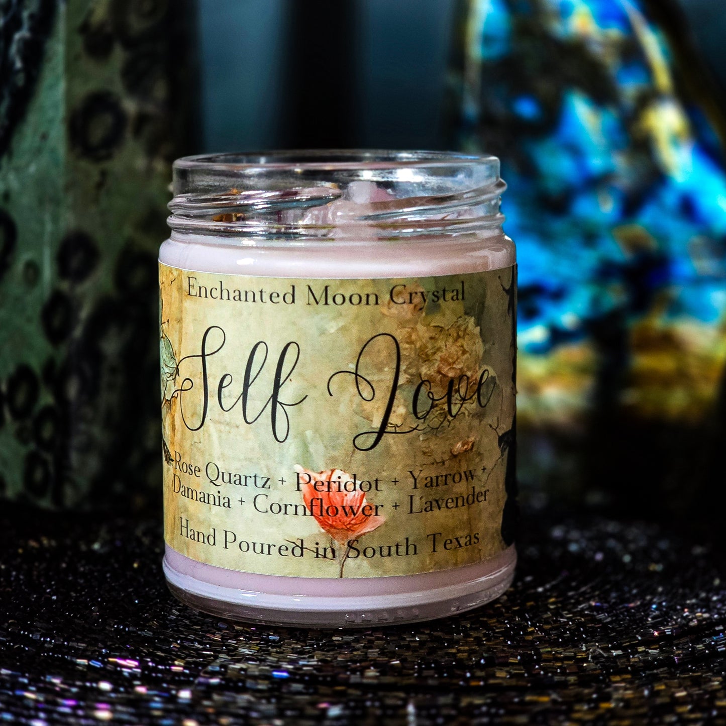 Self Love Candle, Self Confidence, Self Care, Divine Feminine, Empath Healing, Positive Energy, Higher Self, Spiritual Wisdom, Inner Peace