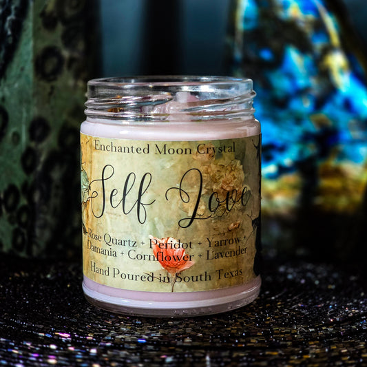 Self Love Candle, Self Confidence, Self Care, Divine Feminine, Empath Healing, Positive Energy, Higher Self, Spiritual Wisdom, Inner Peace