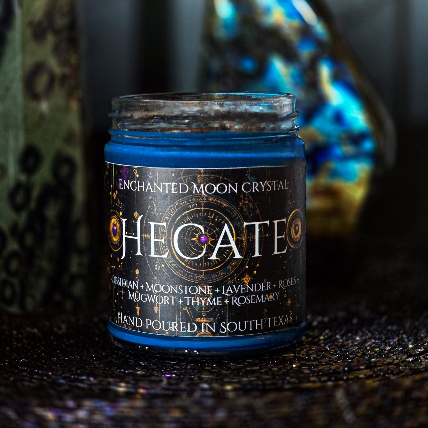 Hecate Candle, Dark Goddess, Witchcraft Supplies, Goddess of Witches, Intention Candle, Underworld, Greek Goddess, Dark Feminine Energy