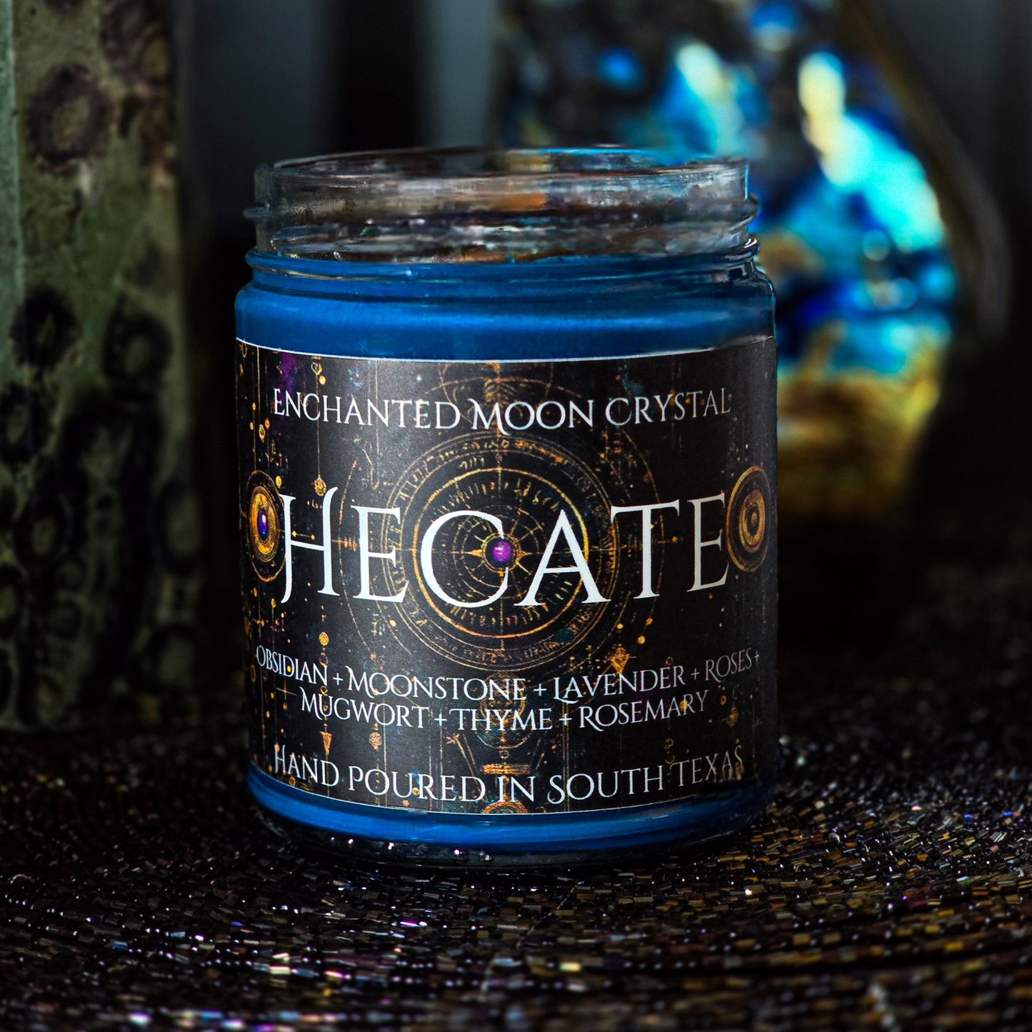 Hecate Candle, Dark Goddess, Witchcraft Supplies, Goddess of Witches, Intention Candle, Underworld, Greek Goddess, Dark Feminine Energy