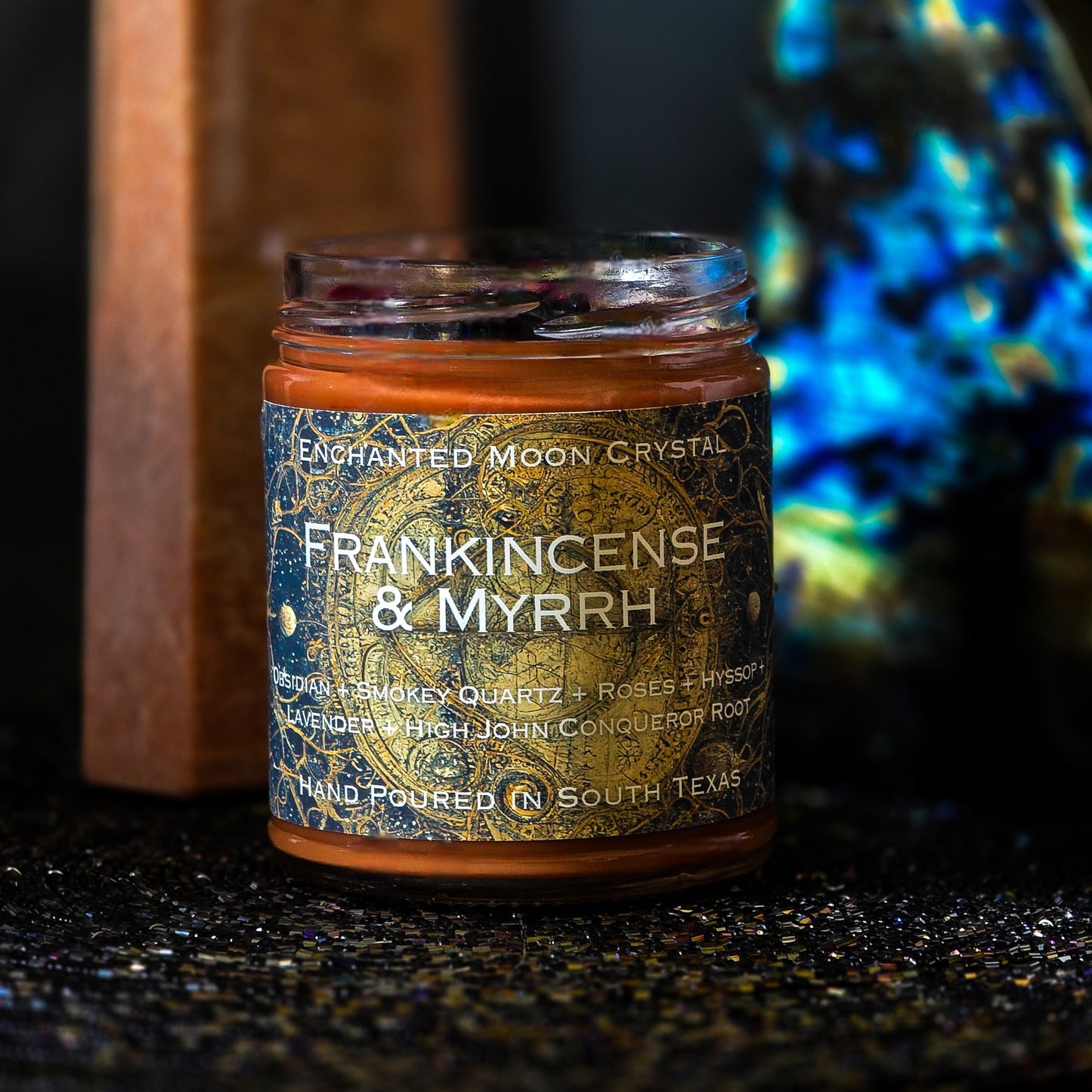 Frankincense & Myrrh Candle, Spiritual Cleanse, Protection, Healing Energy, Spiritual Guidance, Calming Aromatherapy, Meditation, Ritual