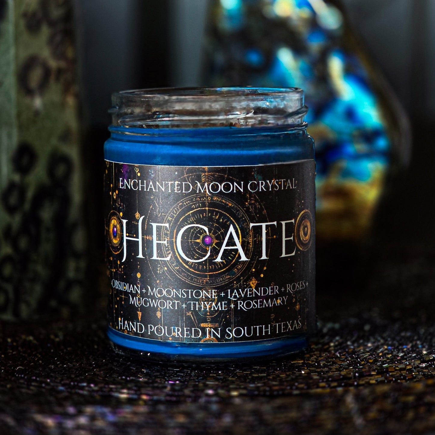 Hecate Candle, Dark Goddess, Witchcraft Supplies, Goddess of Witches, Intention Candle, Underworld, Greek Goddess, Dark Feminine Energy