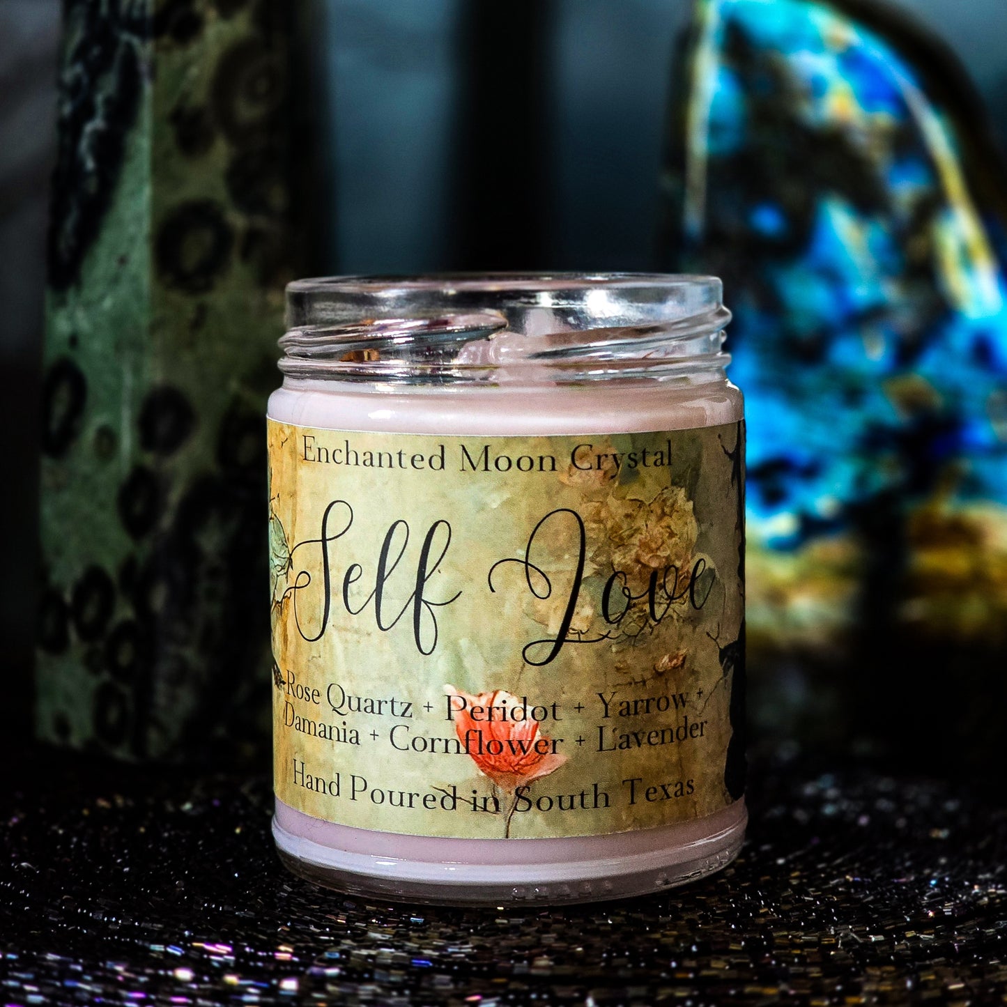 Self Love Candle, Self Confidence, Self Care, Divine Feminine, Empath Healing, Positive Energy, Higher Self, Spiritual Wisdom, Inner Peace