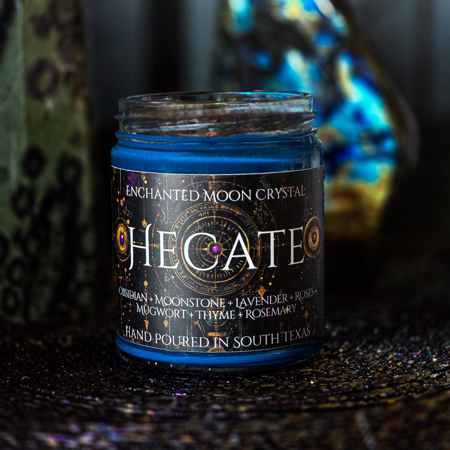Hecate Candle, Dark Goddess, Witchcraft Supplies, Goddess of Witches, Intention Candle, Underworld, Greek Goddess, Dark Feminine Energy