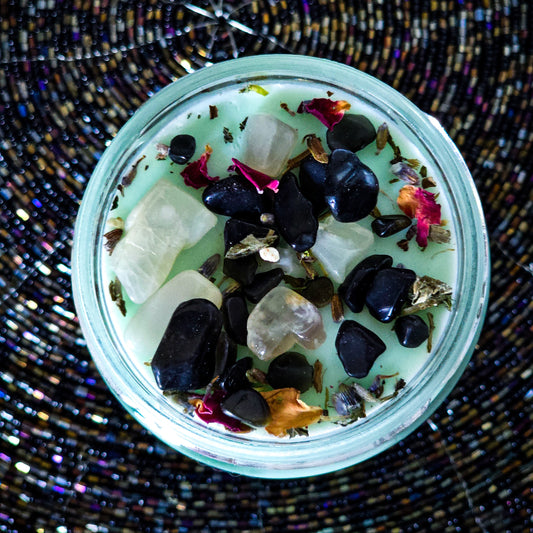 Astral Realms Candle, Astral Travel, Remote Viewing, Lucid Dreaming, Dream Spell Candle, Psychic Intuition, Third Eye Activation, Starseed