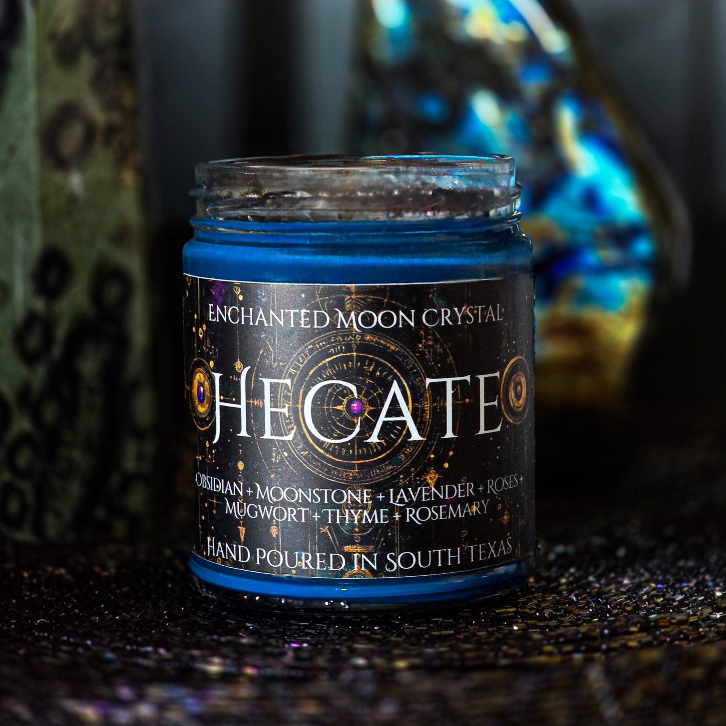 Hecate Candle, Dark Goddess, Witchcraft Supplies, Goddess of Witches, Intention Candle, Underworld, Greek Goddess, Dark Feminine Energy