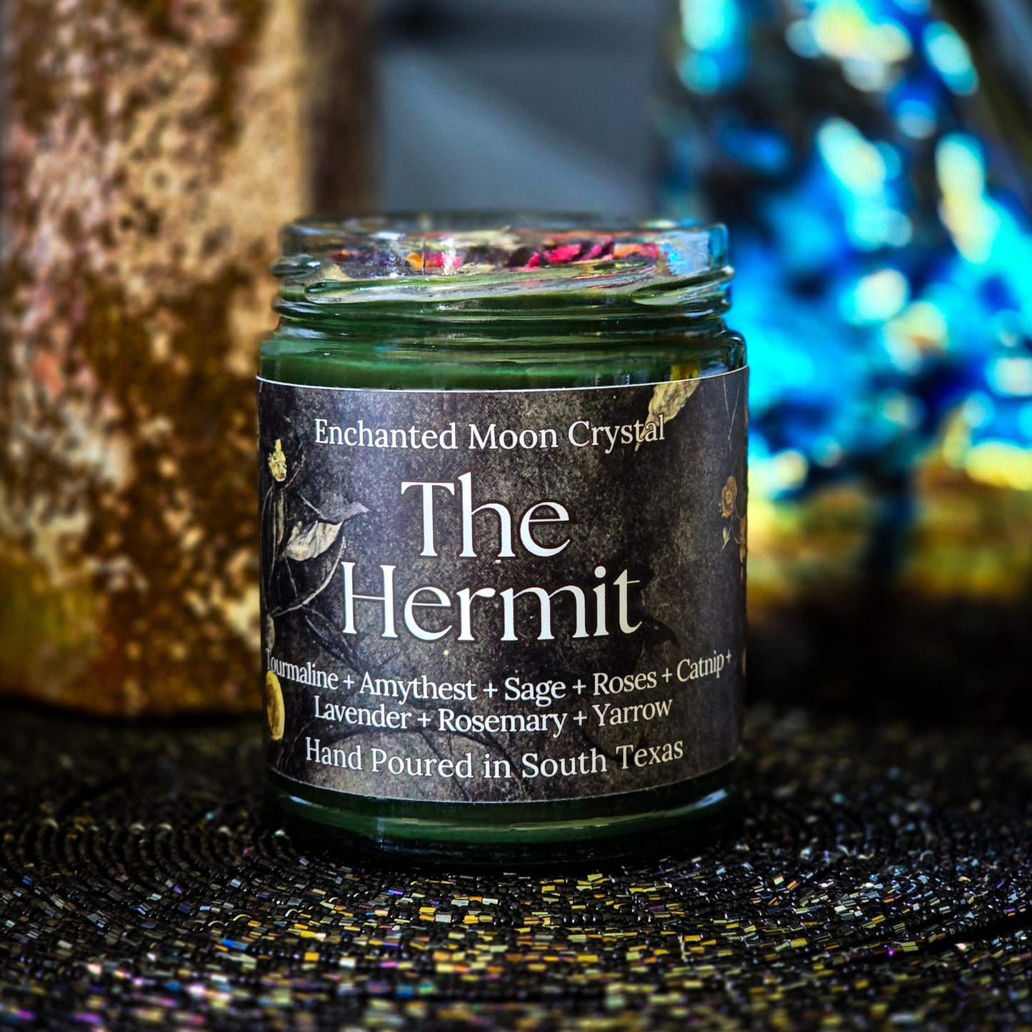The Hermit Candle, Archetype, Esoteric Study, Reflection, Spiritual Wisdom, Inner Guidance, Occultism, Introspective, Self Awareness, Stoic