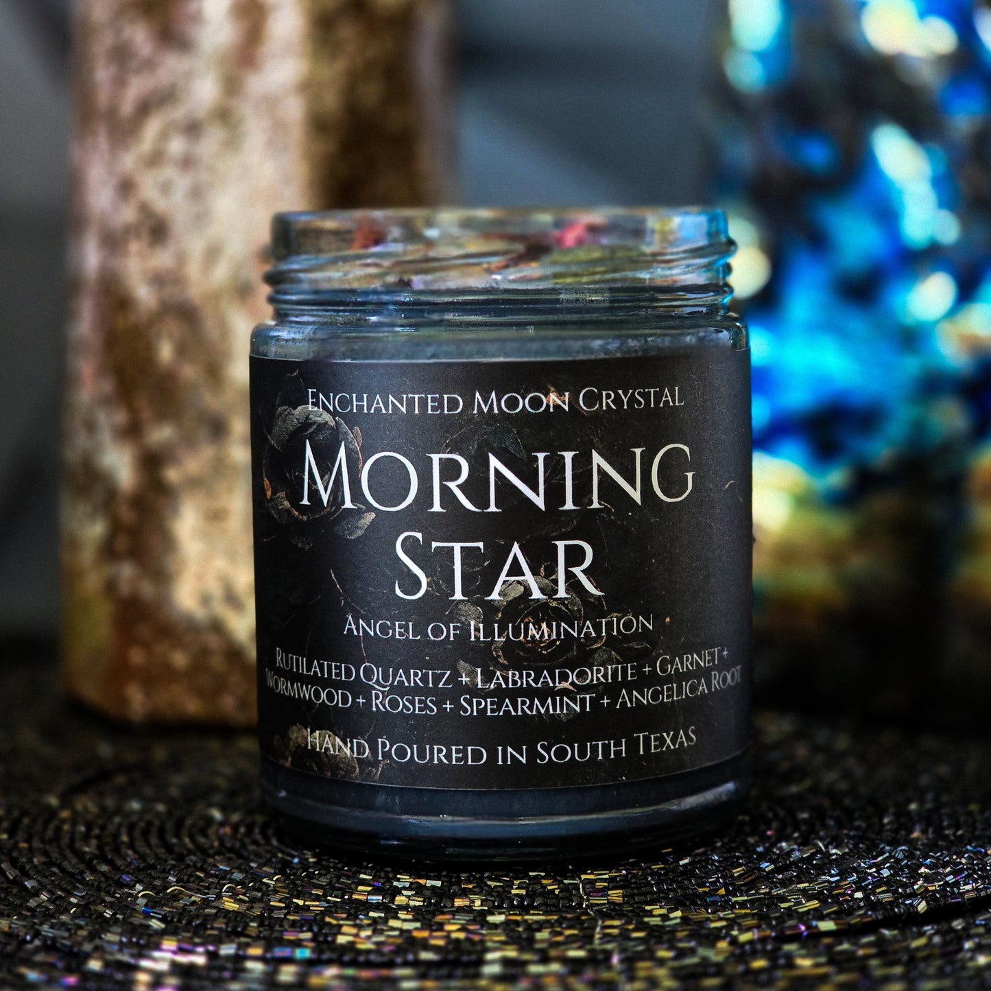 Lucifer Morning Star Candle, Light Bringer, Occultism, Esoteric Gnosticism, Luciferian, Saturn, Higher State of Consciousness, Transcend