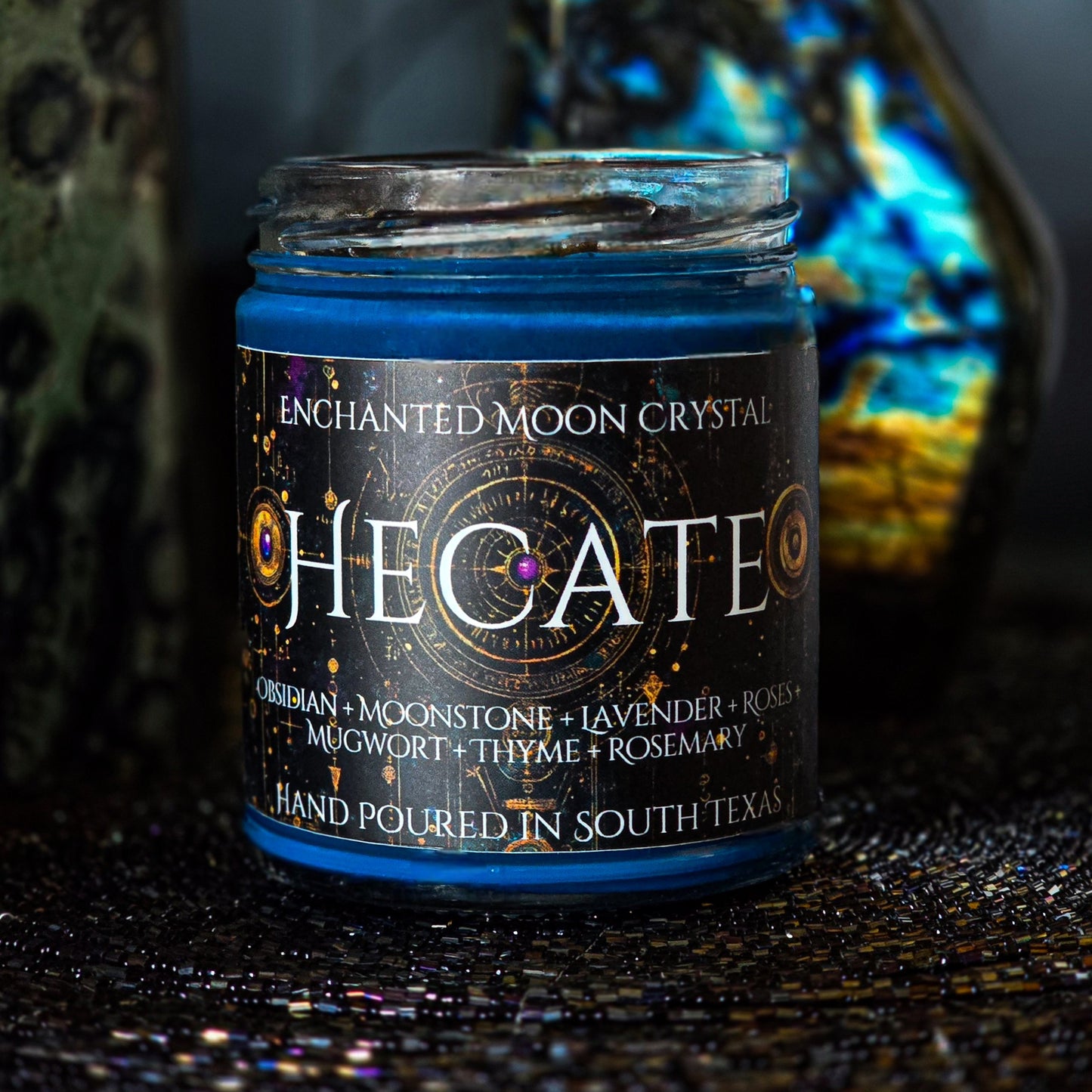 Hecate Candle, Dark Goddess, Witchcraft Supplies, Goddess of Witches, Intention Candle, Underworld, Greek Goddess, Dark Feminine Energy