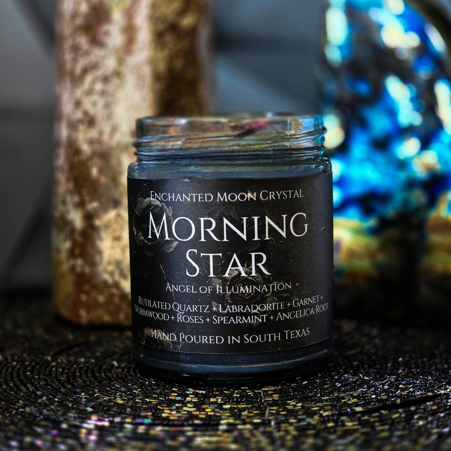 Lucifer Morning Star Candle, Light Bringer, Occultism, Esoteric Gnosticism, Luciferian, Saturn, Higher State of Consciousness, Transcend
