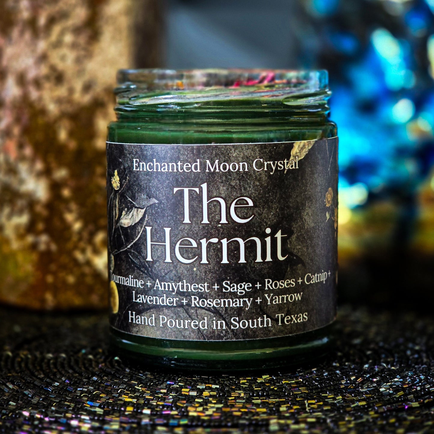 The Hermit Candle, Archetype, Esoteric Study, Reflection, Spiritual Wisdom, Inner Guidance, Occultism, Introspective, Self Awareness, Stoic