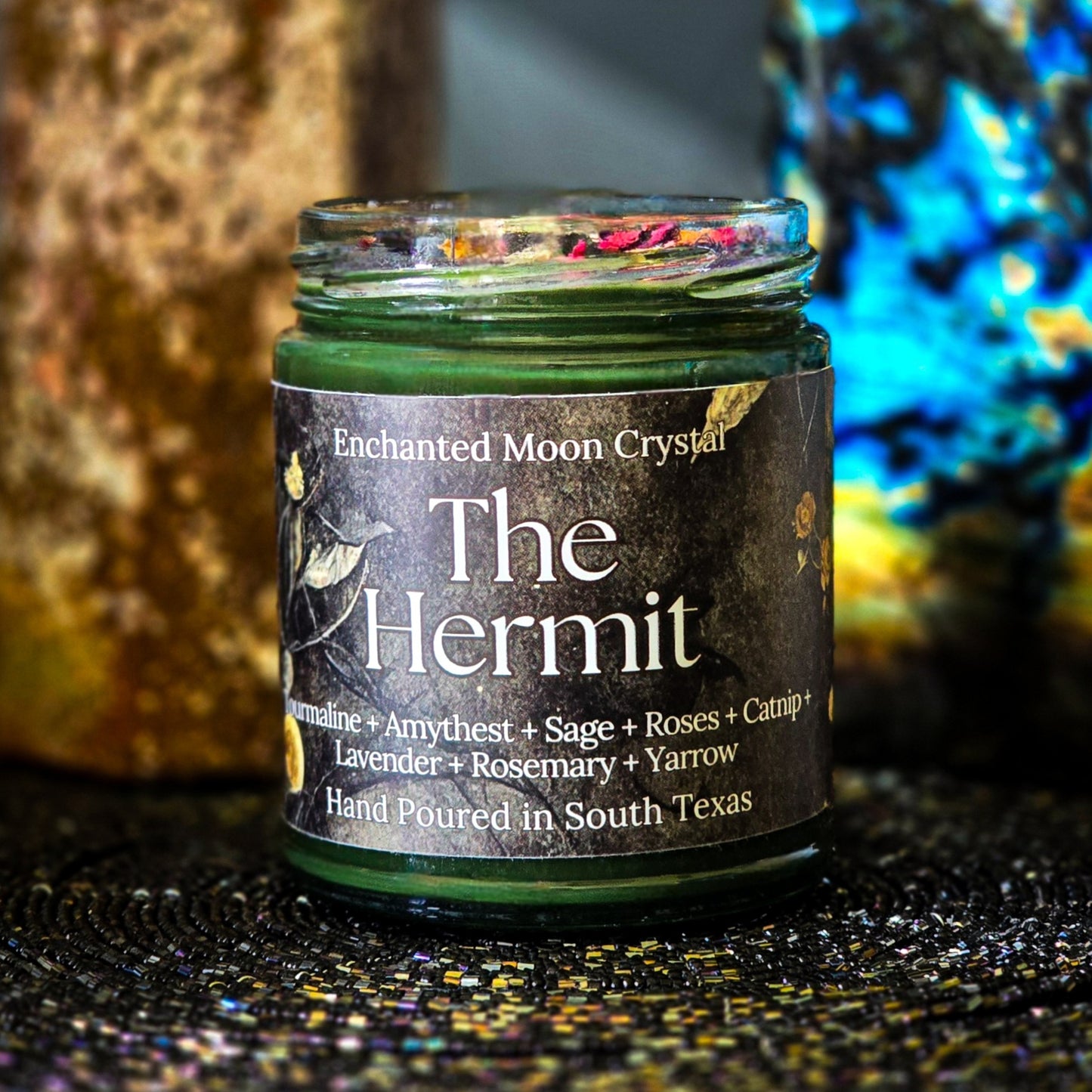 The Hermit Candle, Archetype, Esoteric Study, Reflection, Spiritual Wisdom, Inner Guidance, Occultism, Introspective, Self Awareness, Stoic