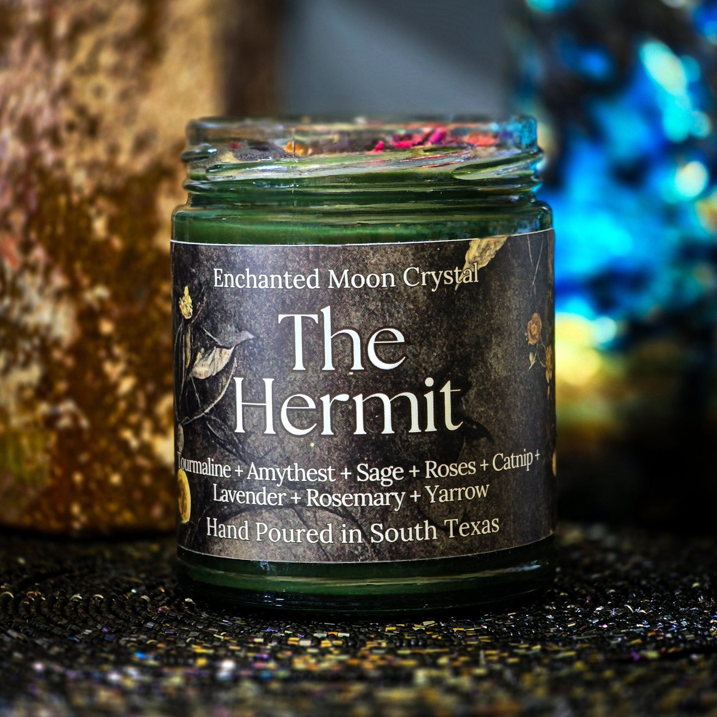 The Hermit Candle, Archetype, Esoteric Study, Reflection, Spiritual Wisdom, Inner Guidance, Occultism, Introspective, Self Awareness, Stoic